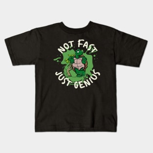 Not Fast Just Genius Kids T-Shirt